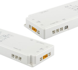 Transformátor pro LED 12V - 100W (8x mini konektor + 1x 3PIN konektor)  